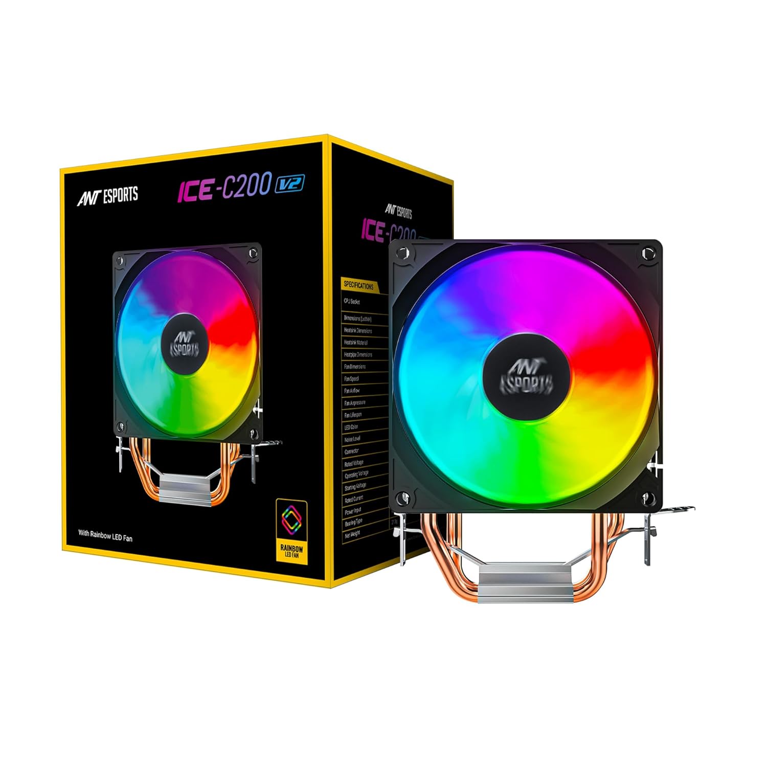 Ant Esports ICE-C200 V2 CPU Cooler